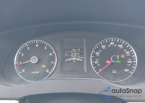 2013 Volkswagen Jetta 2.5L Se z USA, uszkodzony, nr VIN 3VWDP7AJ8DM253337